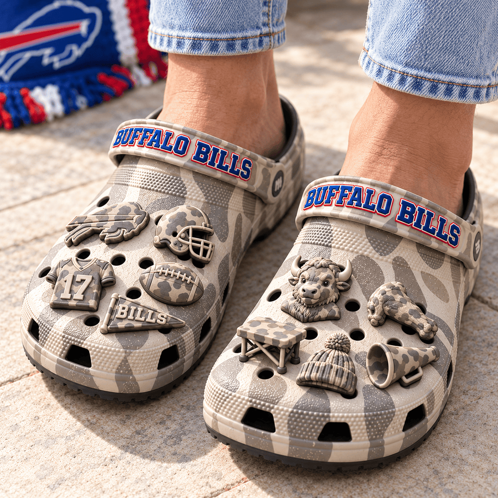 BFBL Premium Deer Camo Charm Clog PTKL