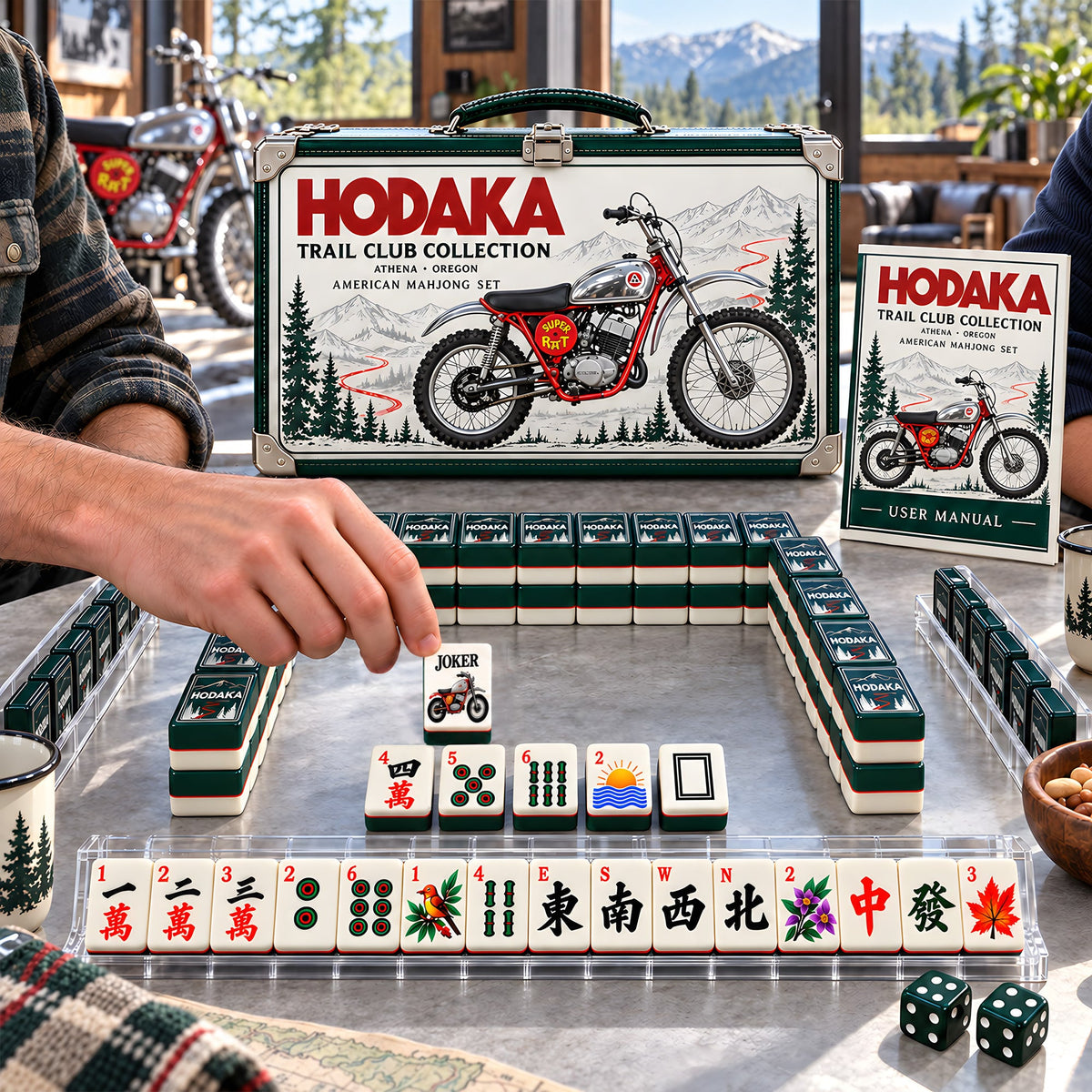 Premium HOD Mahjong Tiles Set PVNA