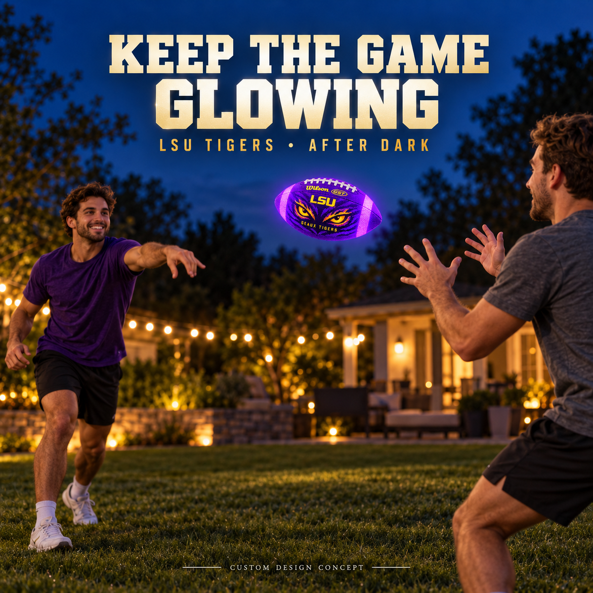 LUF Premium Light-Up Football NHVH