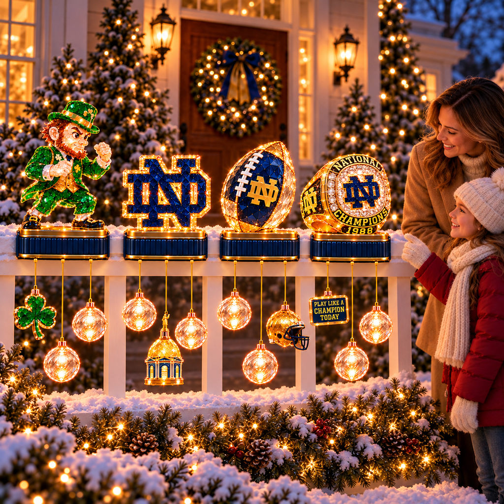 Premium NDFI Outdoor Christmas Railing Ligh TTMH