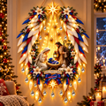BFBL Illuminated Christmas Nativity Angel Wings PNPA