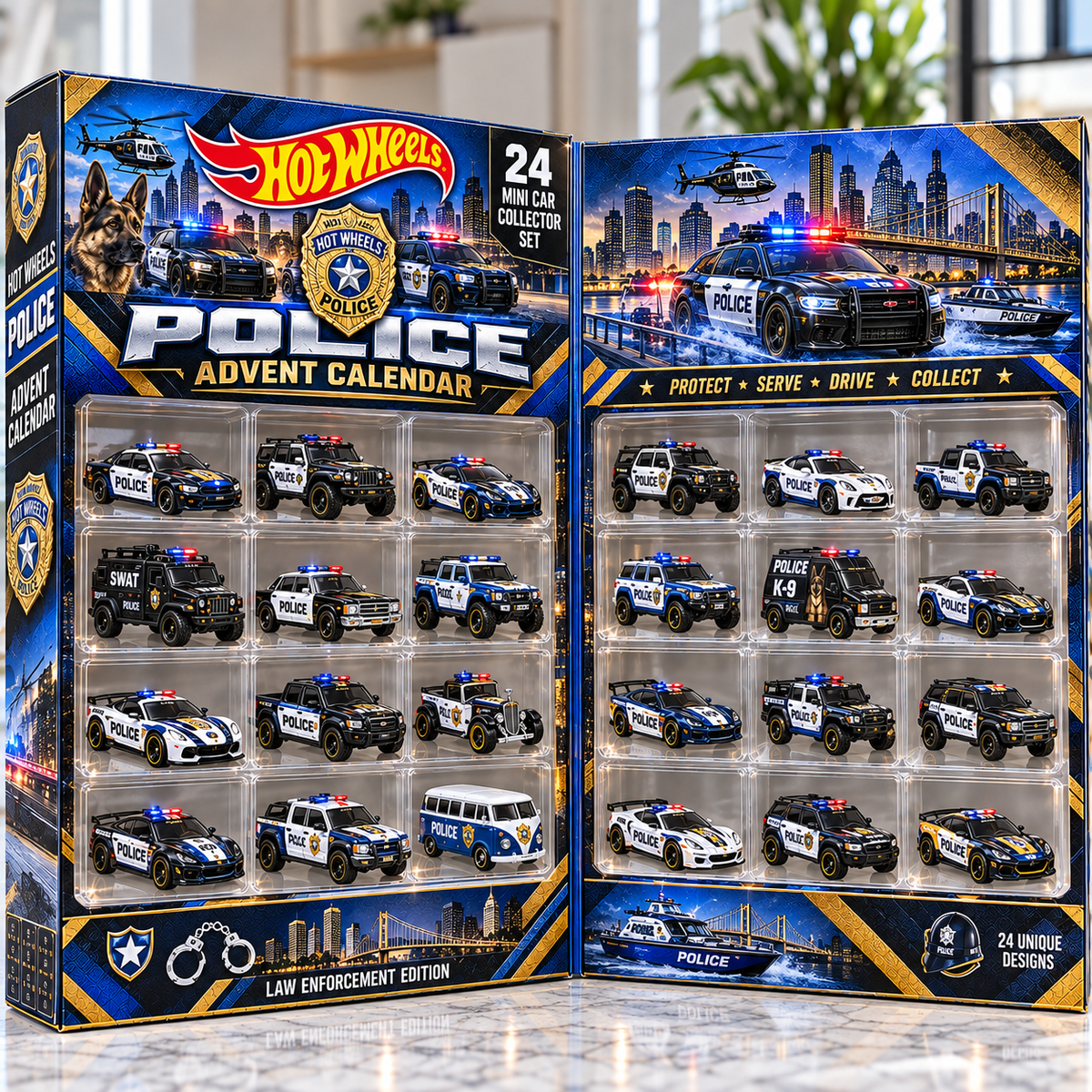 PLC Premium Mini Car Advent Calendar NTNA