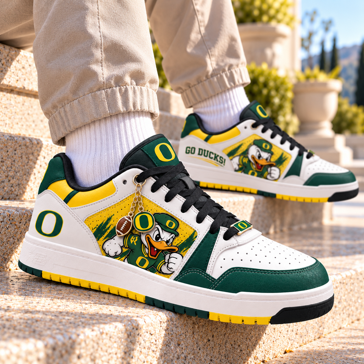 ORD Premium Low-Top Sneakers with Charm BMD