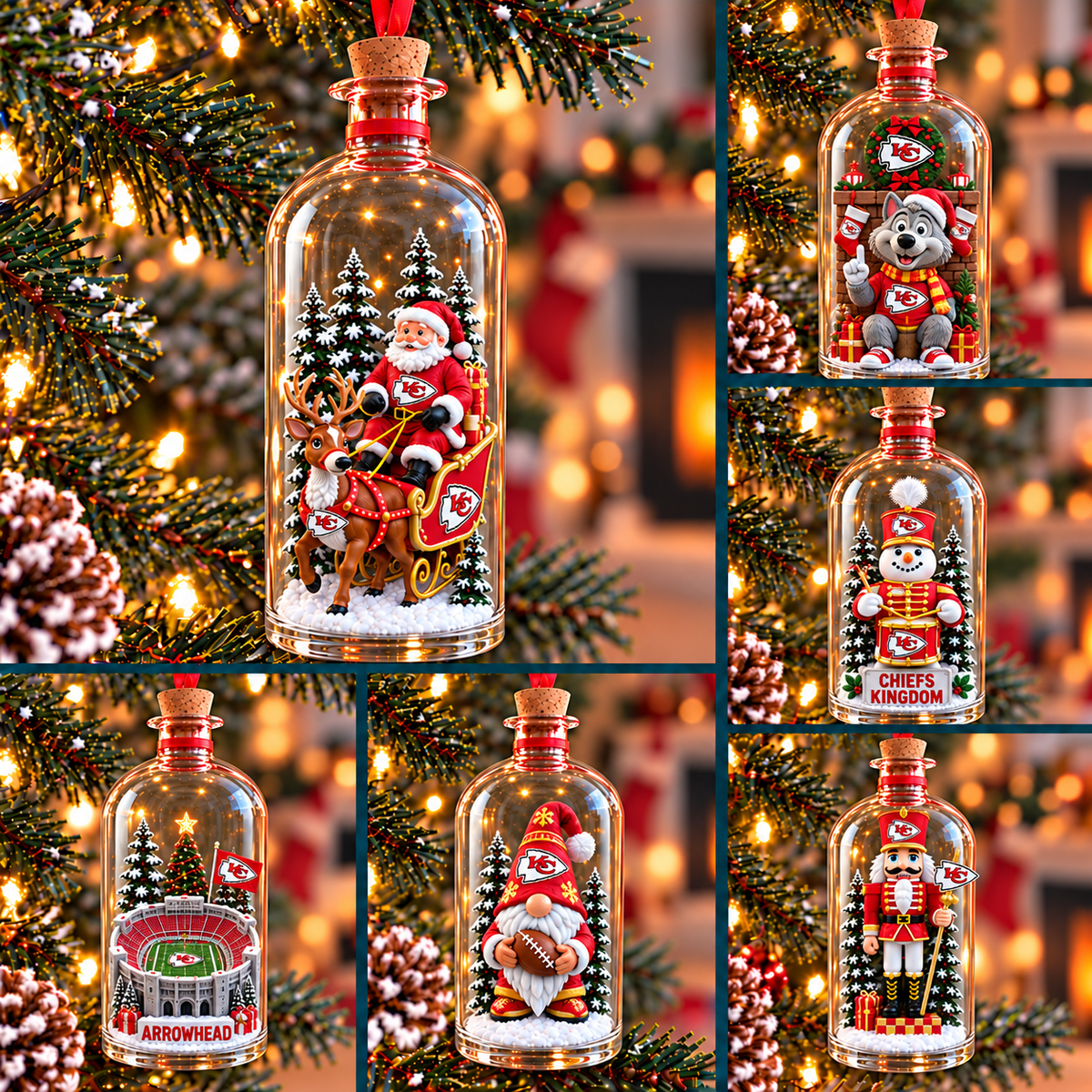 KCC Premium Christmas Tree Ornament Set TMH