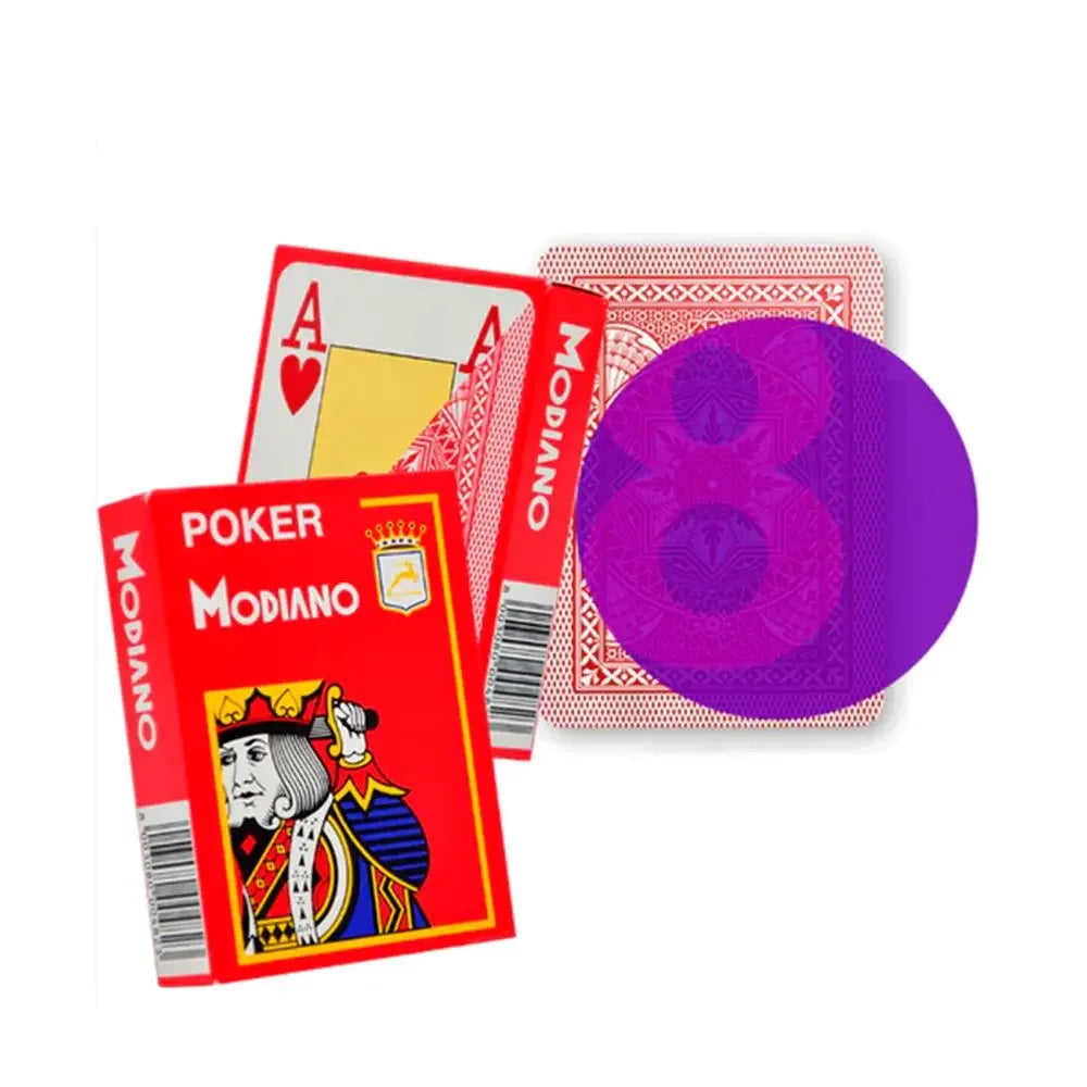 Infrared Marked Modiano Cristallo Cheating Cards For Infrared Ink Sunglasses & Marked Cards Contact Lenses（Only Cards)