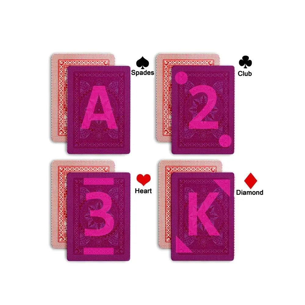 Infrared Marked Modiano Cristallo Cheating Cards For Infrared Ink Sunglasses & Marked Cards Contact Lenses（Only Cards)
