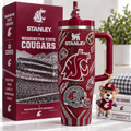 Washington State Cougars 40oz Tumbler With Handle TTNL