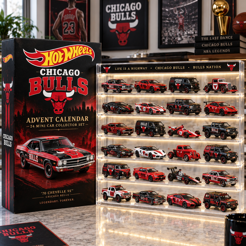 Chicago Bulls Premium Mini Car Advent Calendar
